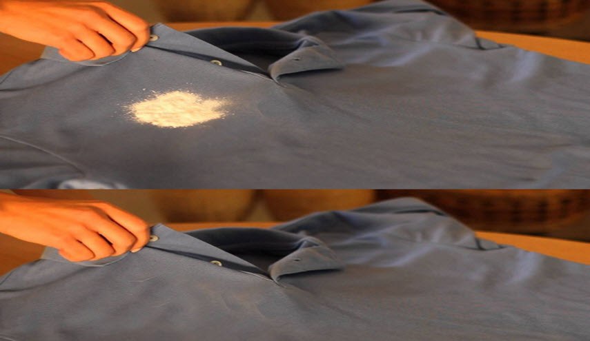 حل سحري لإخفاء بقع الكلور من على الملابس