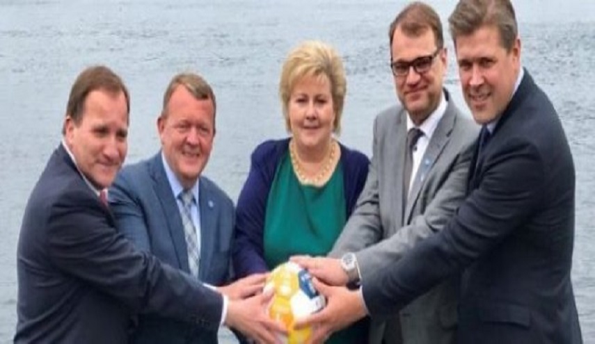 بالصورة... رؤساء وزراء شمال أوروبا يسخرون مما فعله ترامب وسلمان والسيسي في السعودية!!