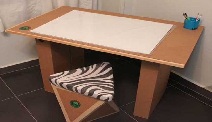 بالصور.. جهز منزلك بـ  الكارتون الرخيص !