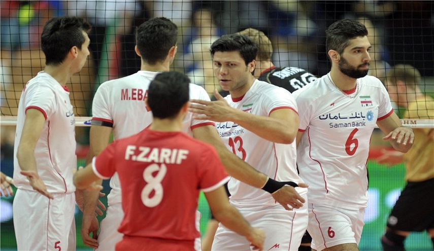 ايران تحقق فوزا رائعا على بولندا في الدوري العالمي للكرة الطائرة