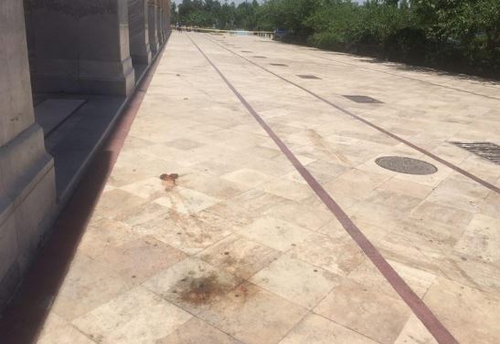 صور جديدة من موقع انفجار مرقد الامام الخميني (رض)