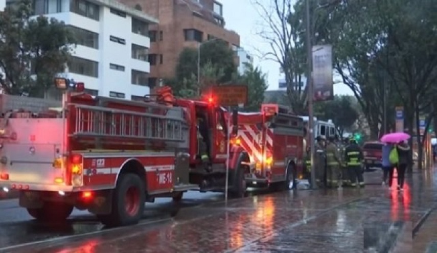  مقتل وإصابة 14 شخصاً بانفجار في مركز تجاري بالعاصمة الكولومبية