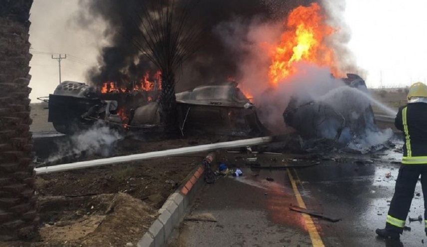 اكثر من 120 قتيلا باحتراق ناقلة وقود في باكستان