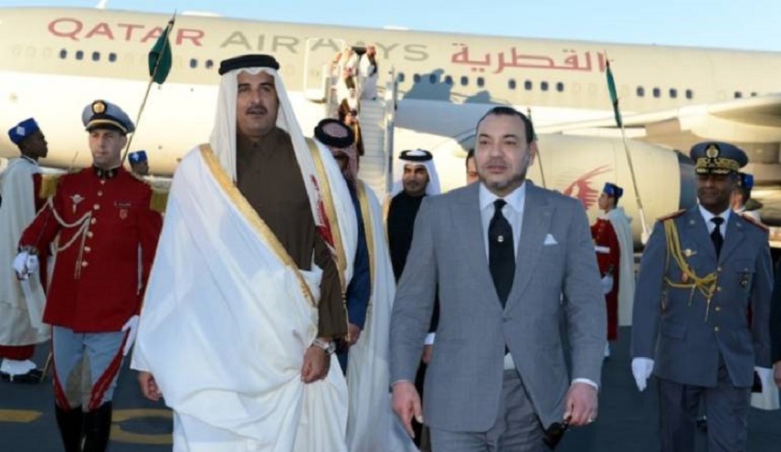 ملك المغرب حماية لتميم: أعتز بعلاقات التعاون بيننا