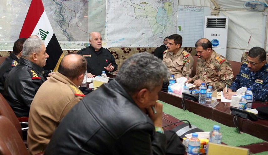 العبادي يصدر توجيهات "حسم المعركة" للقيادات العسكرية