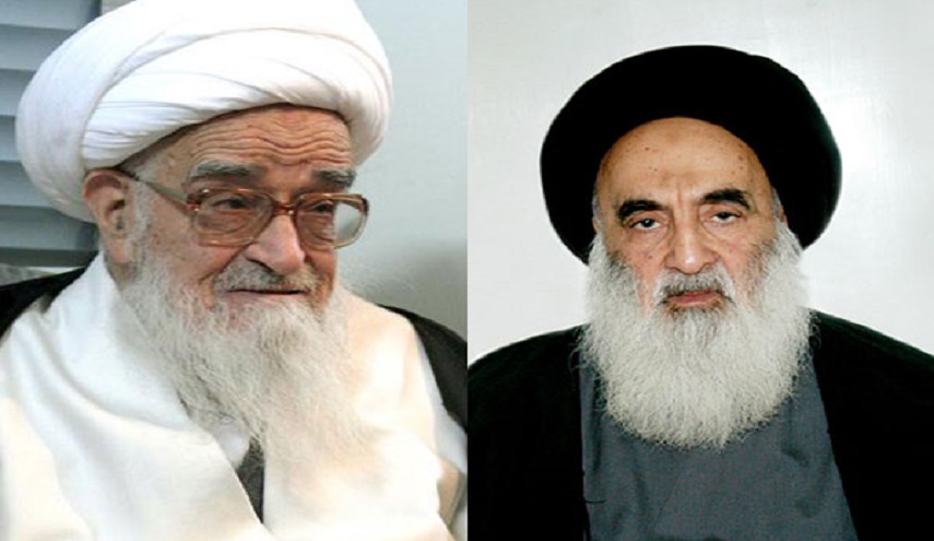 المرجع الصافي الكلبايكاني: الانتصارات بالعراق جاءت بفضل القيادة الواعية والحكيمة للسيد السيستاني