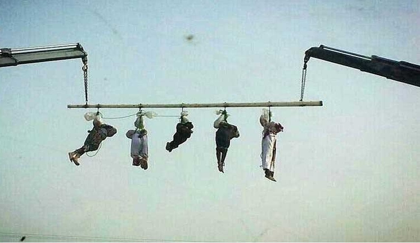 السعودية تعدم يمنيا بوحشية!!