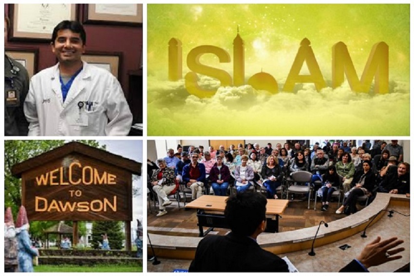 طبيب هندي يعرّف الإسلام بالقرآن في أمريكا