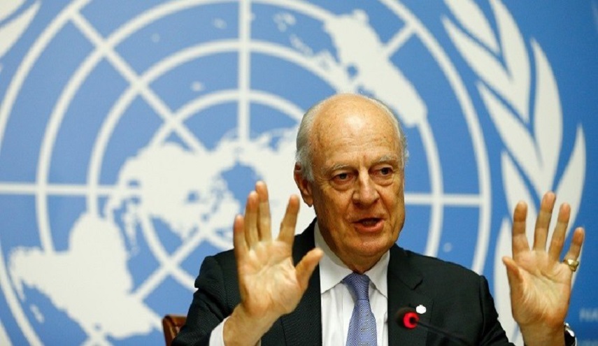 "دي ميستورا"لا يتوقع مفاوضات مباشرة في جنيف