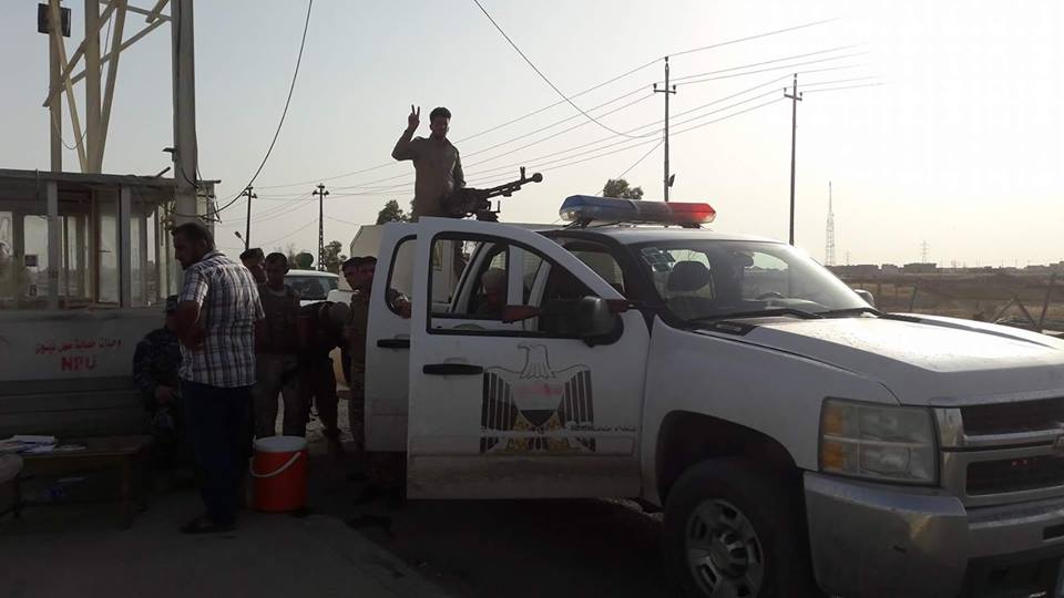 اخراج لواء بابليون من الحمدانية في نينوى