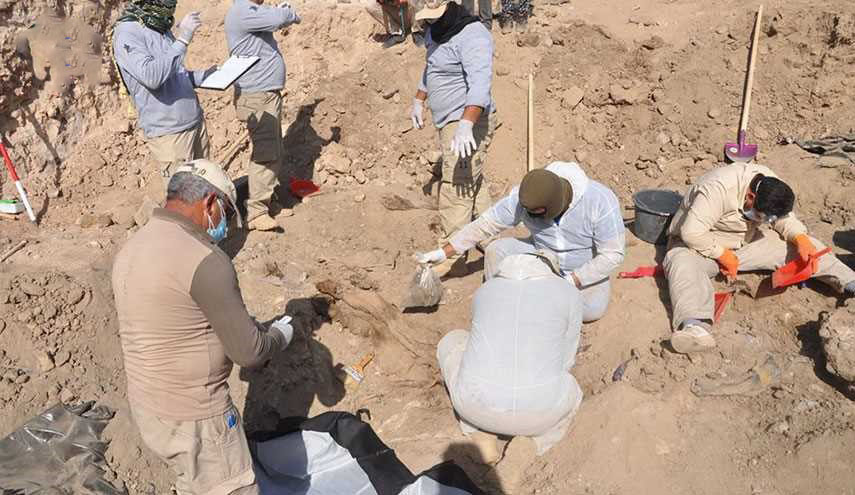 بالصور.. اكتشاف مقبرة جديدة لشهداء مجزرة سبايكر