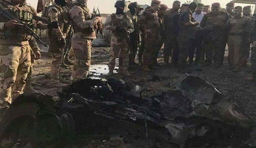 بالصور.. هذا هو مصير سائق السيارة المفخخة التي انفجرت امس في الفلوجة