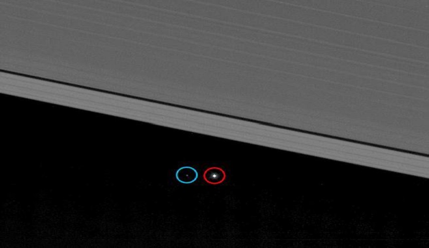 ناسا تلتقط صوراً للأرض من كوكب زحل 