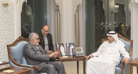 وفد قطري رفيع المستوى يحضر حفل تنصيب الرئيس روحاني