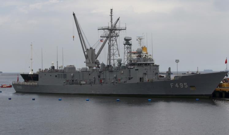 انضمام فرقاطة للقوات التركية بقطر