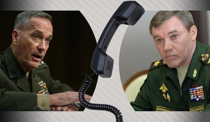 رئيس أركان الجيش الروسي يبحث مع نظيره الأمريكي الأوضاع في سوريا والعراق