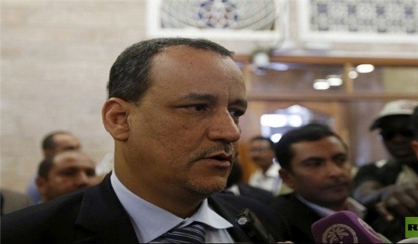 ولد الشيخ: لا حل عسكريا لازمة اليمن