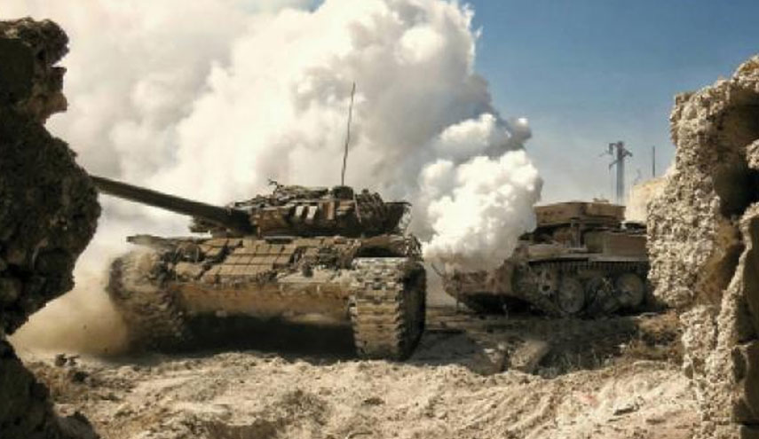 بالصور..  الجيش السوري يكشف عن مدرعة جديدة في عمليات السخنة!