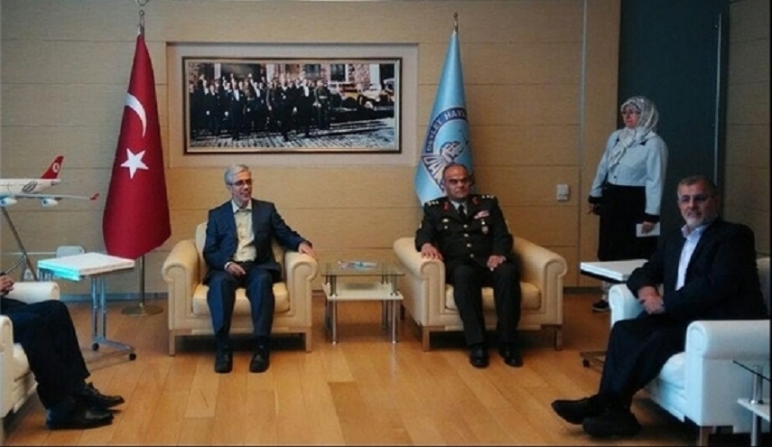 رئيس الاركان الايرانية يصل إلى أنقرة