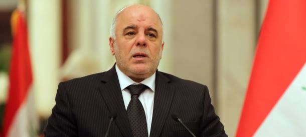  العبادي يؤكد التزام الحكومة بتوجيهات المرجعية لضمان حقوق "الشهداء"