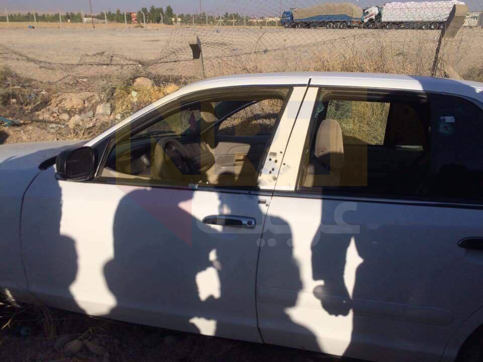 بالصور.. حادث اغتيال مدير السيطرات في كركوك 