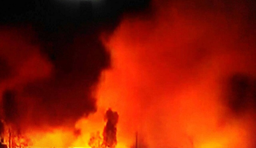 انفجار مخزن اسلحة في اربيل!