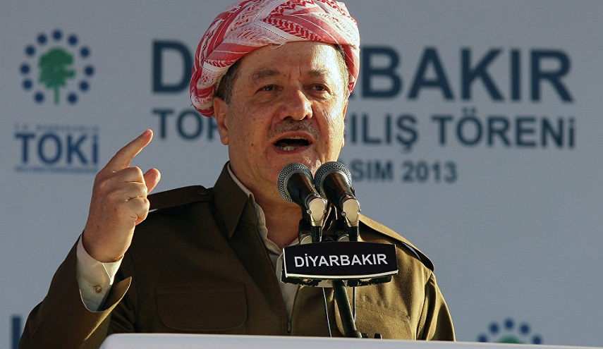 البارزاني يدلي بتصريحات نارية بخصوص انفصال كردستان