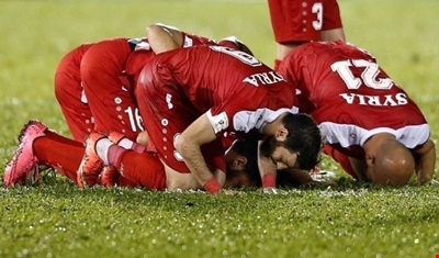 سوريا تقترب من الحلم المونديالي