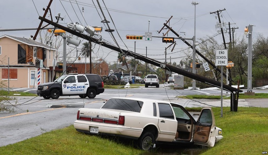 بالفيديو...بعد أمريكا الخسائر تطال السعودية والسبب "هارفي"!!