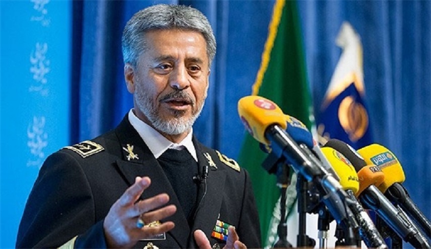 الاميرال سياري: لدينا اشراف كامل على المنطقة ونرصد جميع التحركات