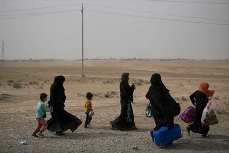 "داعش" يحتجز أكثر من 50 عائلة لمقاتليه حاولوا الخروج من الحويجة