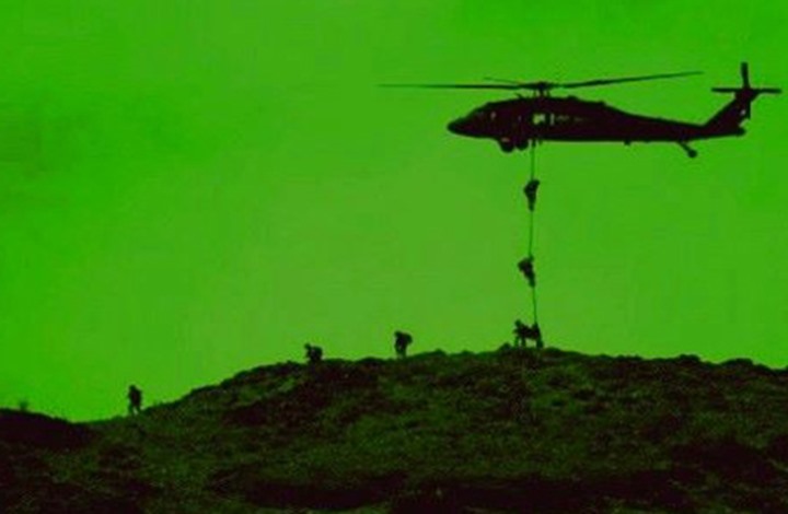 عملية إنزال جوي للتحالف الاميركي في دير الزور