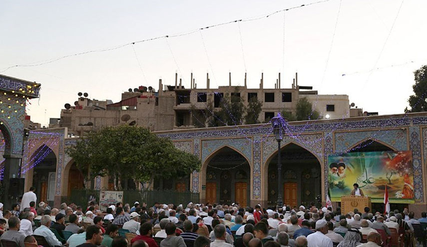 بالصور..عيد الغدير في حرم السيدة زينب "س"