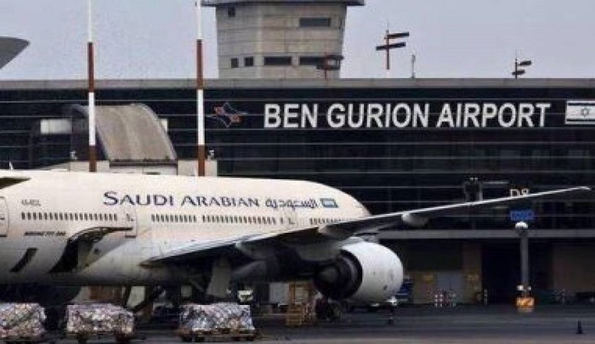 حقيقة الطائرة السعودية التي هبطت في مطار بن غوريون