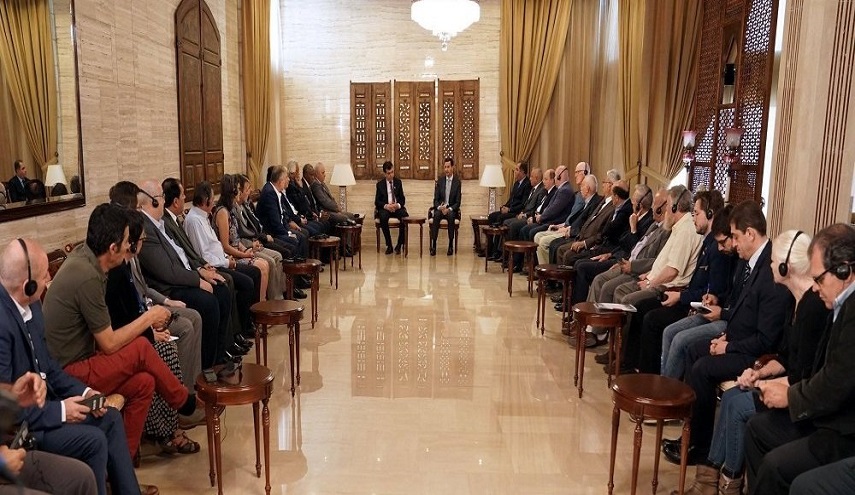 الرئيس السوري: نسير بخطى ثابتة نحو الانتصار