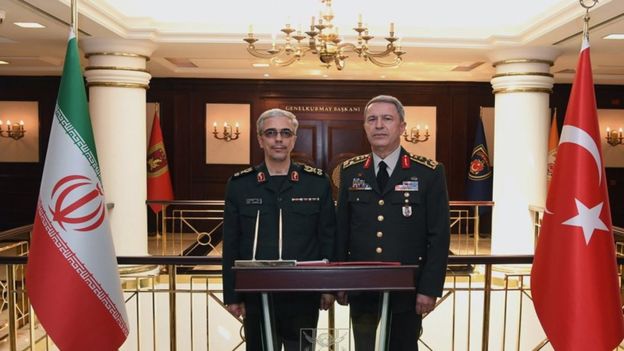 تصريح "هام" لرئيسي الاركان الايراني والتركي حول استفتاء كردستان!