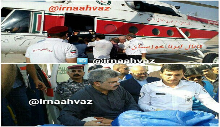 ايران تستقبل شهداءها العشرة من الهجوم الارهابي في ذي قار