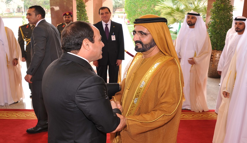 أول زيارة بعد الأزمة الخليجية.. السيسي في الإمارات اليوم