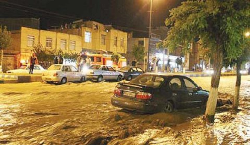 وقوع فيضانات وسيول في شمال ايران