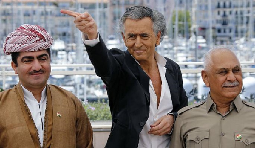 بالصور.. الصهيوني هنري ليفي حاضر أيضاً.. في استفتاء انفصال اقليم كردستان