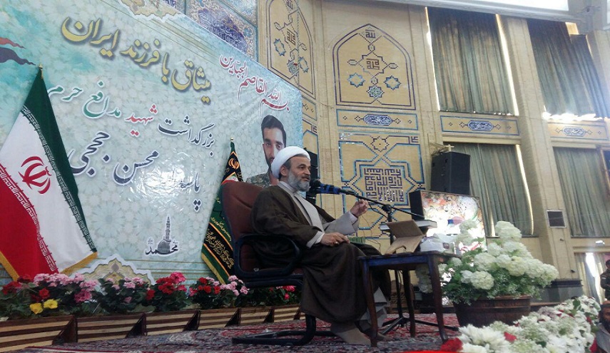 خلال مراسم تشييع الشهيد حججي... بناهيان: لا يقر لنا قرار حتى نبيد الكيان الاسرائيلي