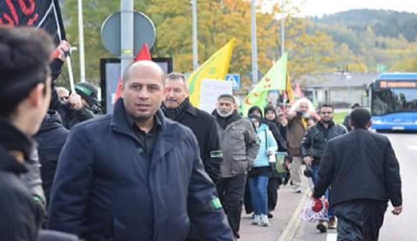 موكب حسيني في مدينة يوتبوري السويدية إحياءا لذكرى عاشوراء