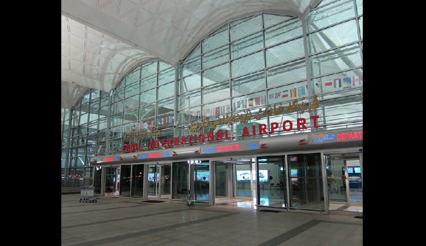 العشرات من اصحاب شركات النقل الجوي يتظاهرون في اربيل احتجاجا على قرار بغداد