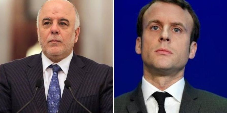 لماذا دعى ماكرون العبادي لزيارة باريس الاسبوع المقبل؟!