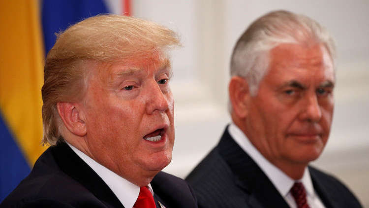 وزير الخارجية الأميركي وصف ترامب بأنه "أحمق"