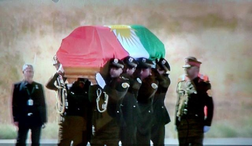 نواب يغادرون مراسم تشييع طالباني والسبب ...؟!