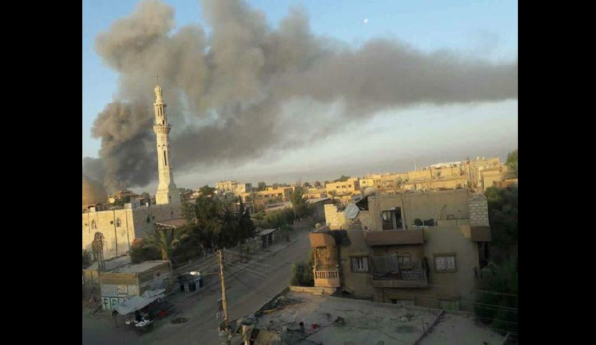 تفجير ارهابي في دير الزور