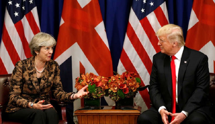 ماي في اتصال مع ترامب.. تؤكد "الأهمية البالغة" للاتفاق النووي مع إيران