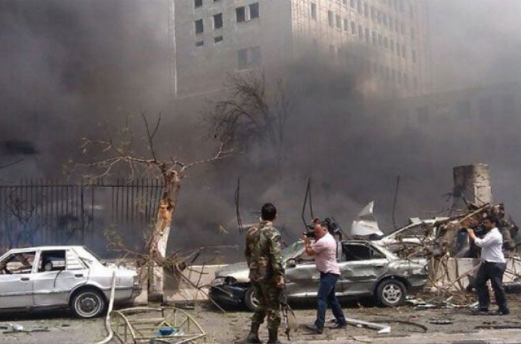 انتحاريان يفجران نفسيهما في دمشق