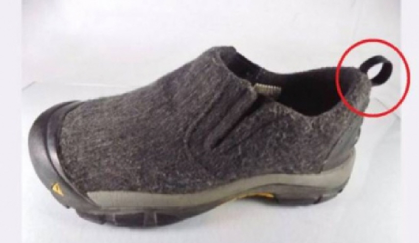 ما سر الشريط الخلفي الذي يتواجد في معظم الأحذية؟